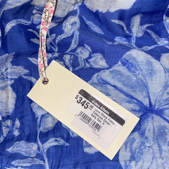 Love Shack Fancy - Fabienne Dress - Salty Sea size 6 - Picture 6 of 8